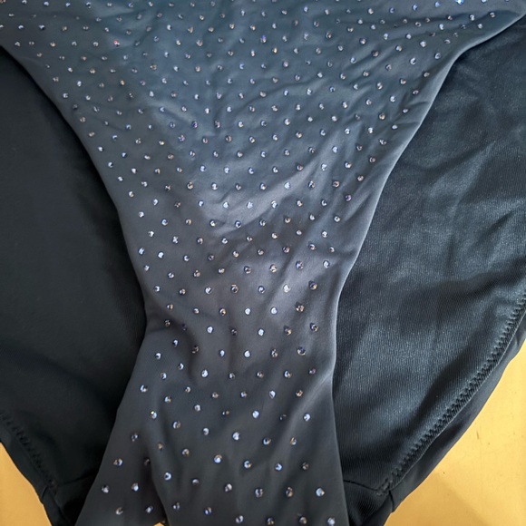 Victoria's Secret Blue Rhinestone Bikini Bottom - Picture 5 of 8